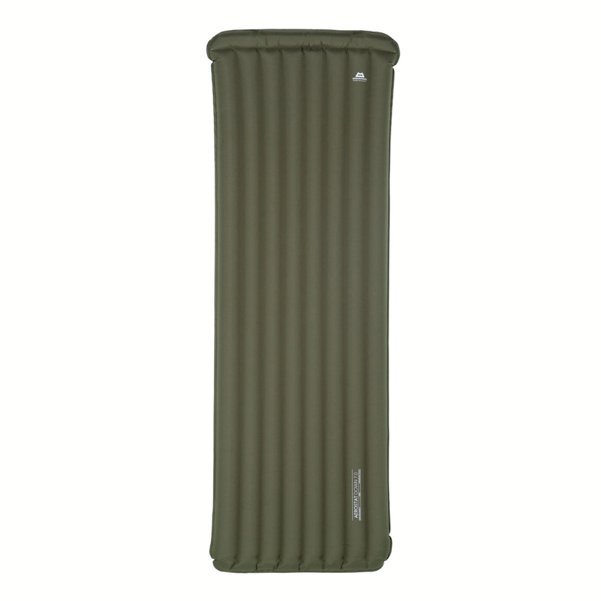 Mountain Equipment Aerostat Down 7.0 Ultra Sleeping Mat Wide Regular in Hunt Green - Upright
