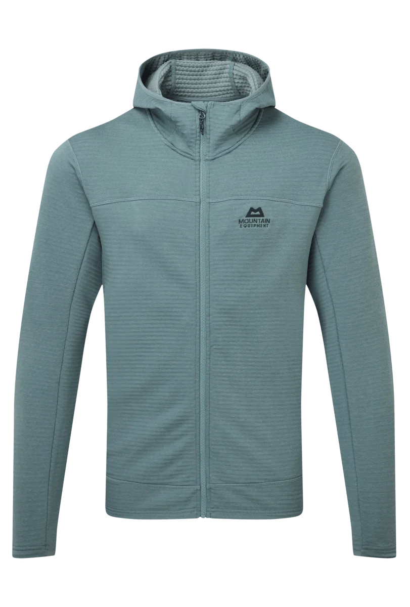 Mountain Equipment Apiro Hooded Men's Jacket in Goblin Blue - Front