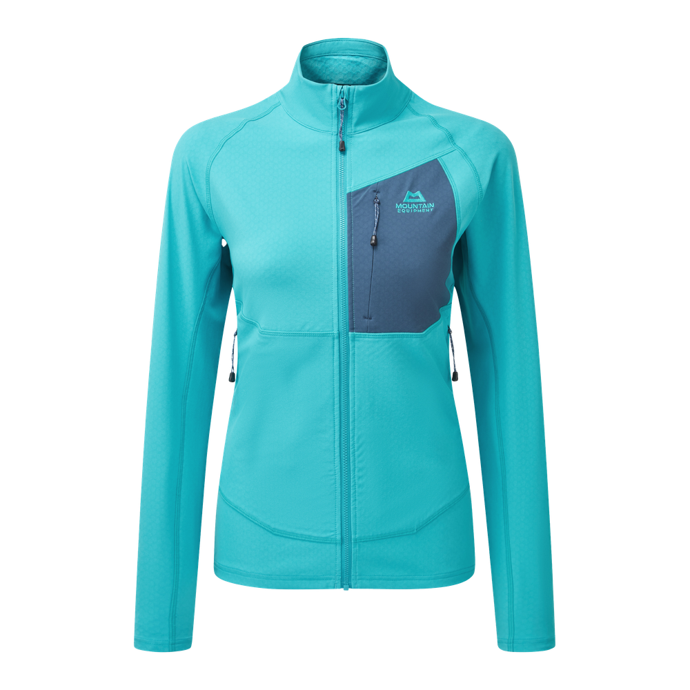Mountain Equipment Arrow Women's Jacket in Topaz/Dusk - Front