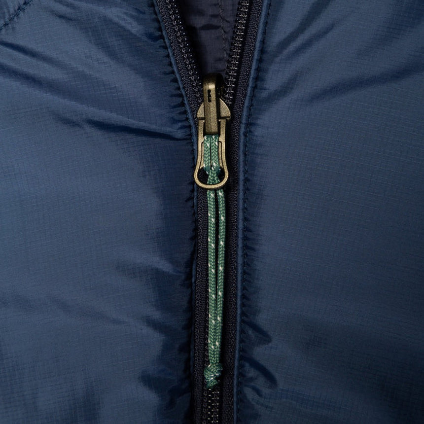 Mountain Equipment Klimatic I Women's Sleeping Bag in Dusk - Zip Detail