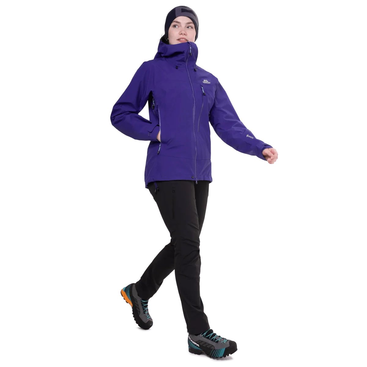 Mountain Equipment Makalu GORE-TEX Women's Jacket in Clematis - back