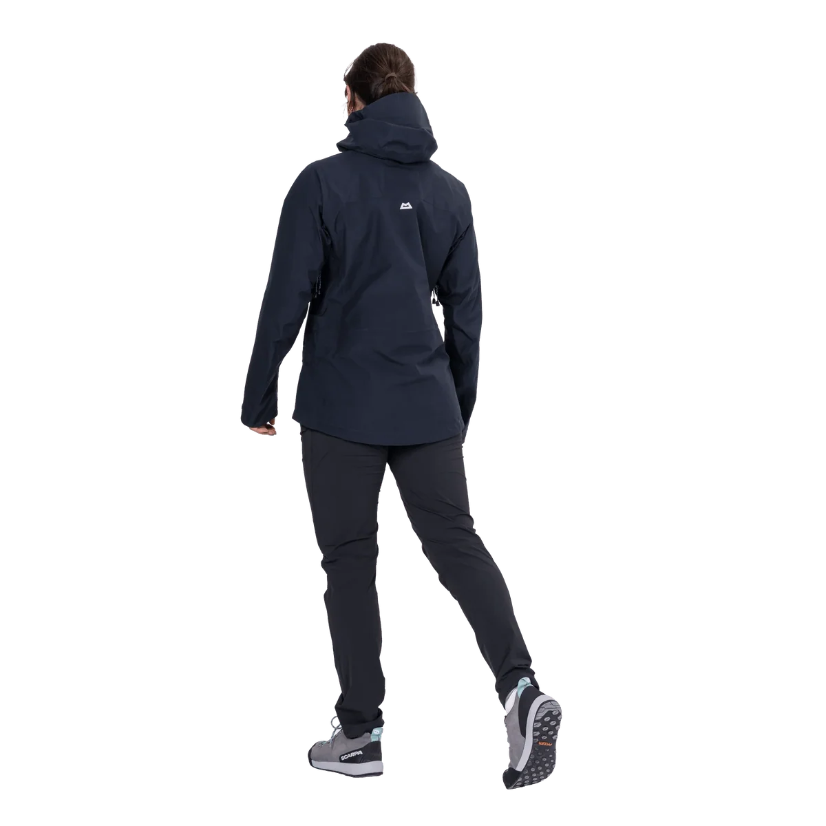Mountain Equipment Makalu GORE-TEX Women's Jacket in Cosmos - hood adjustment detail