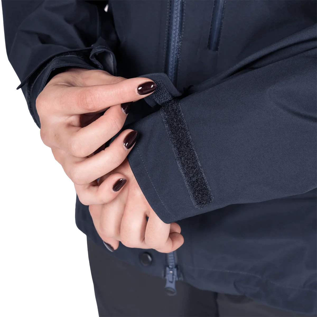 Mountain Equipment Makalu GORE-TEX Women's Jacket in Cosmos - pit zip detail