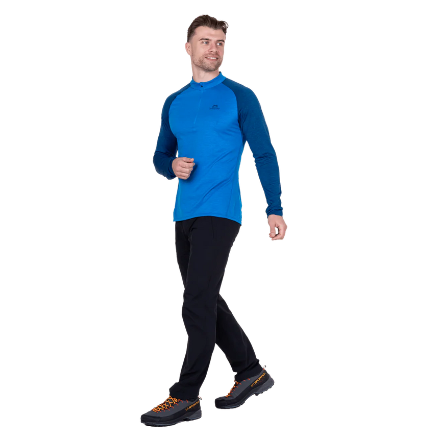 Mountain EquipmentMountain Equipment Nava LS Men's Zip TOutdoor Action