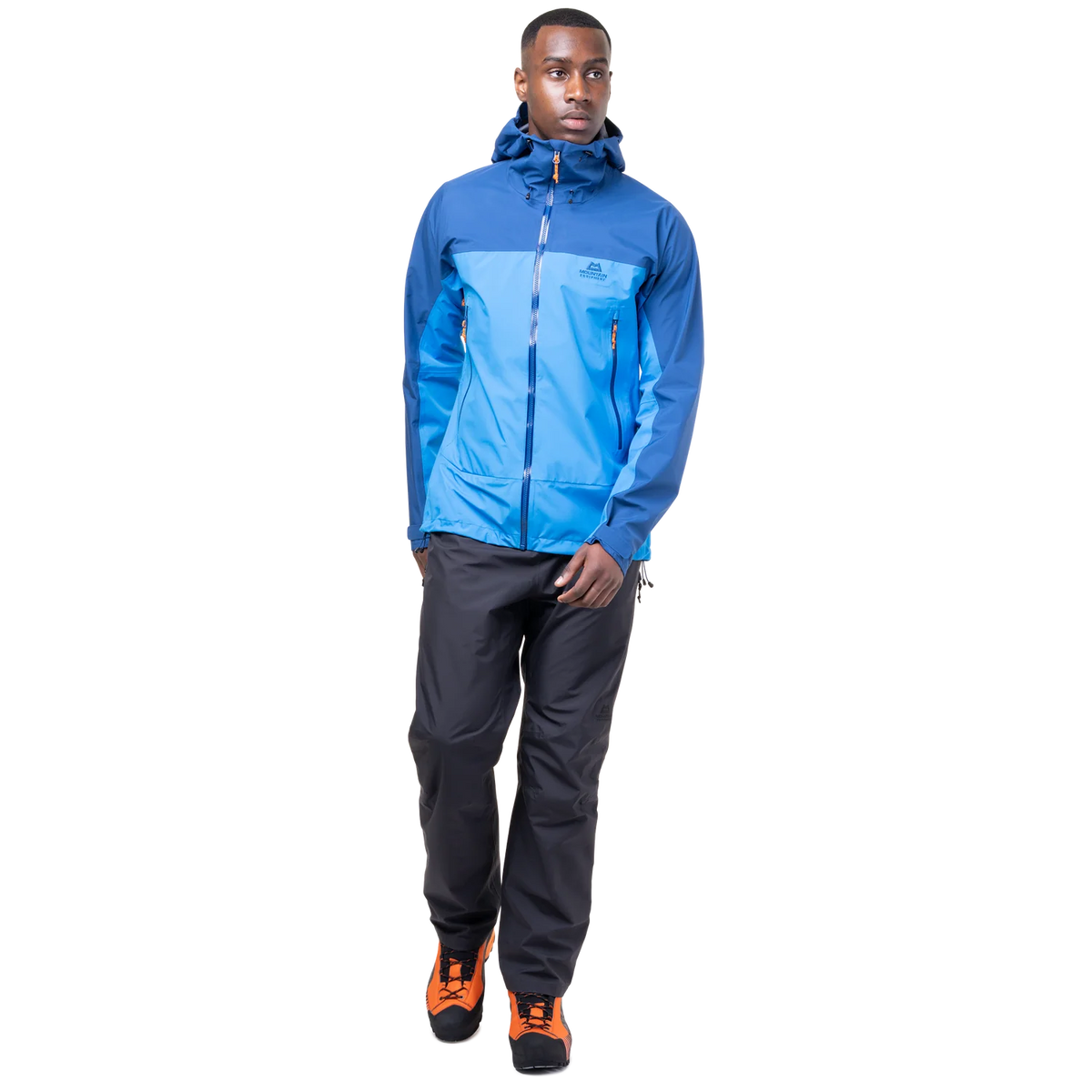 Mountain Equipment Odyssey Men's Pant in Black - On Model Front Full