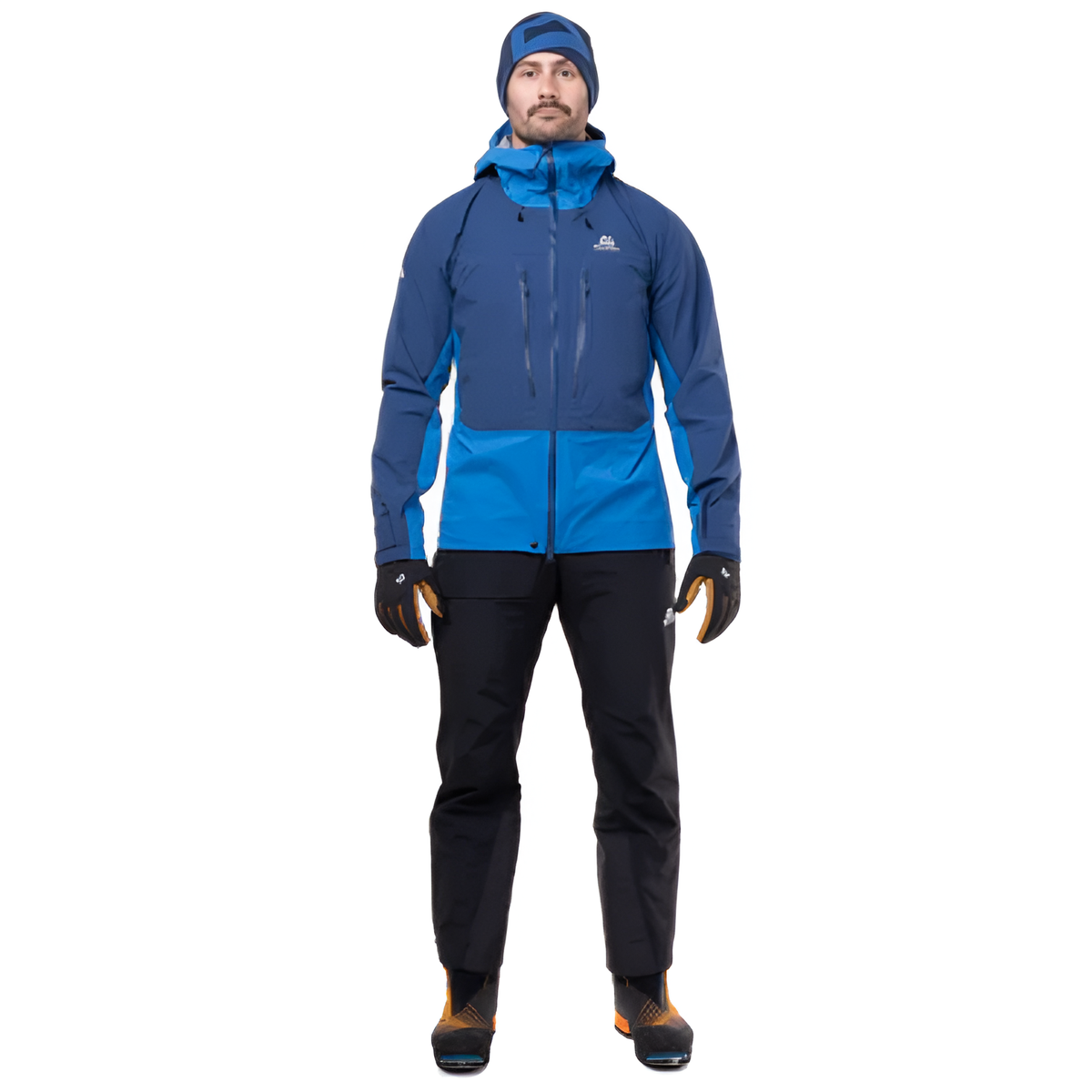 Mountain Equipment Orion Men's Jacket in Atlantic/Admiral - Front Fit