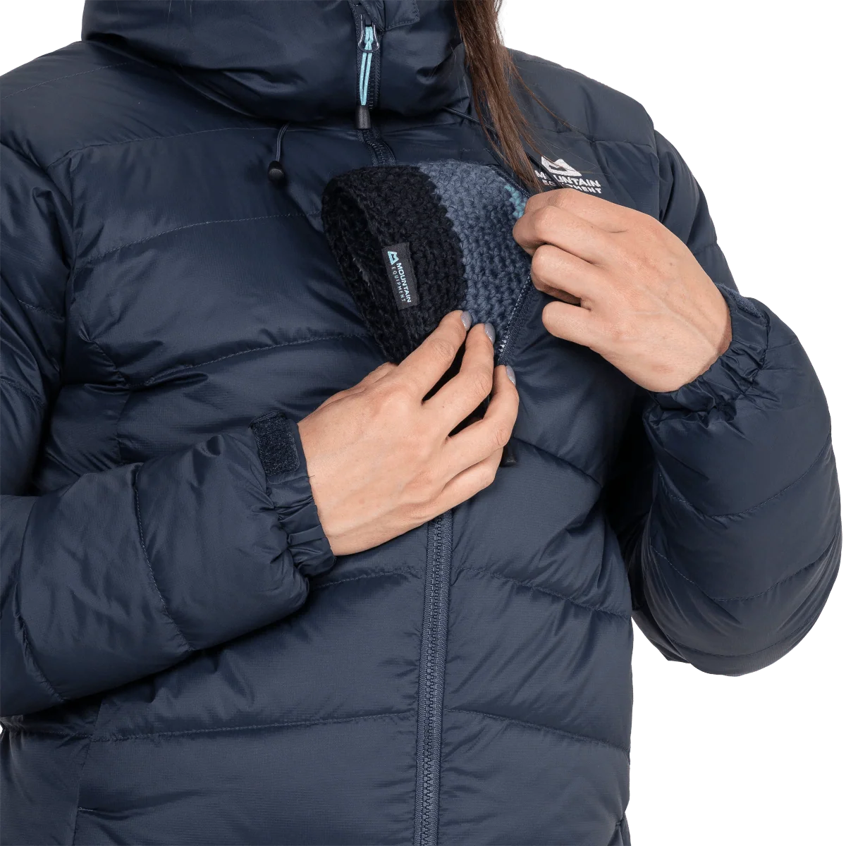 Mountain Equipment Paiyu Women's Jacket in Cosmos - Pocket Detail