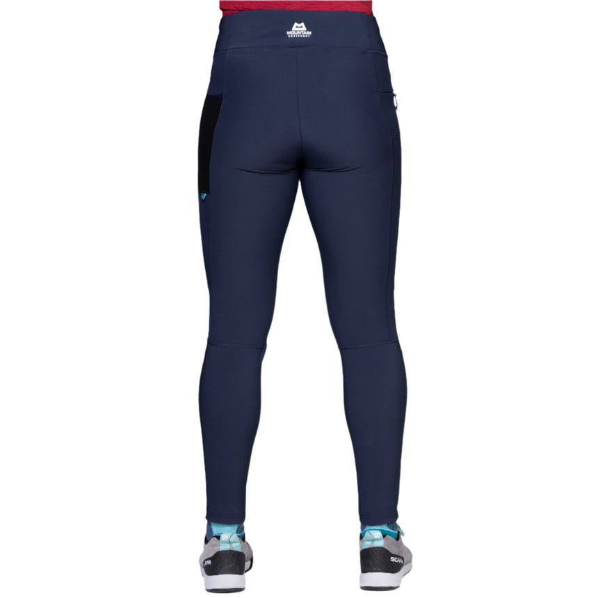 Mountain Equipment Sonica Women's Tight in Cosmos - Back Flat 2