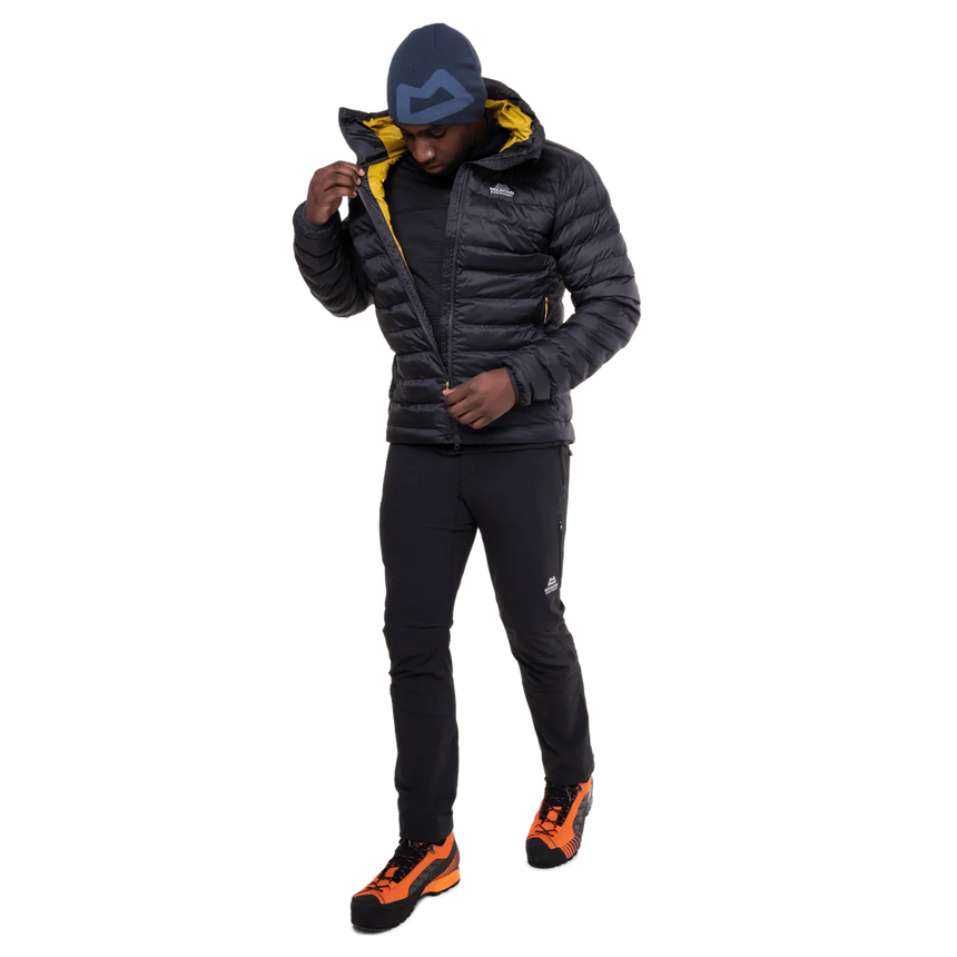 Mountain Equipment Superflux Men's Jacket in Obsidian - Clearance - Walking Front