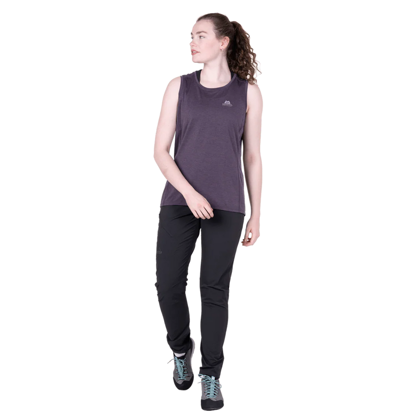 Mountain Equipment Tempi Women's Tank in Nightshade - Three quarter view