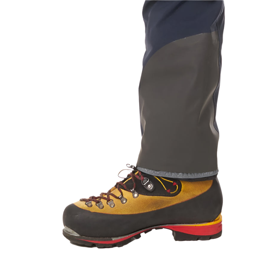 Mountain Equipment Tupilak GORE-TEX Pro Women's Pant in Cosmos - Kick Strip Detail