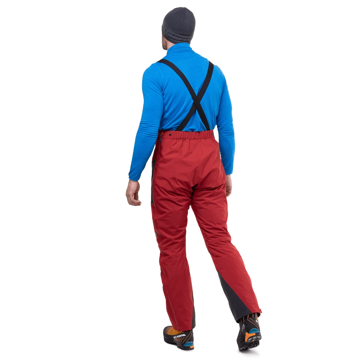 Mountain Equipment Tupilak Men's GORE-TEX Pant in Crimson - Back Model