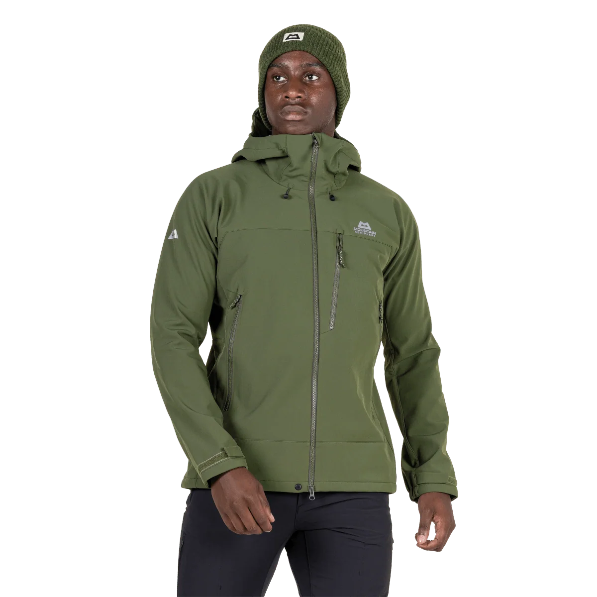 Mountain Equipment Vulcan Men's Jacket in Buckthorn - Front Fit
