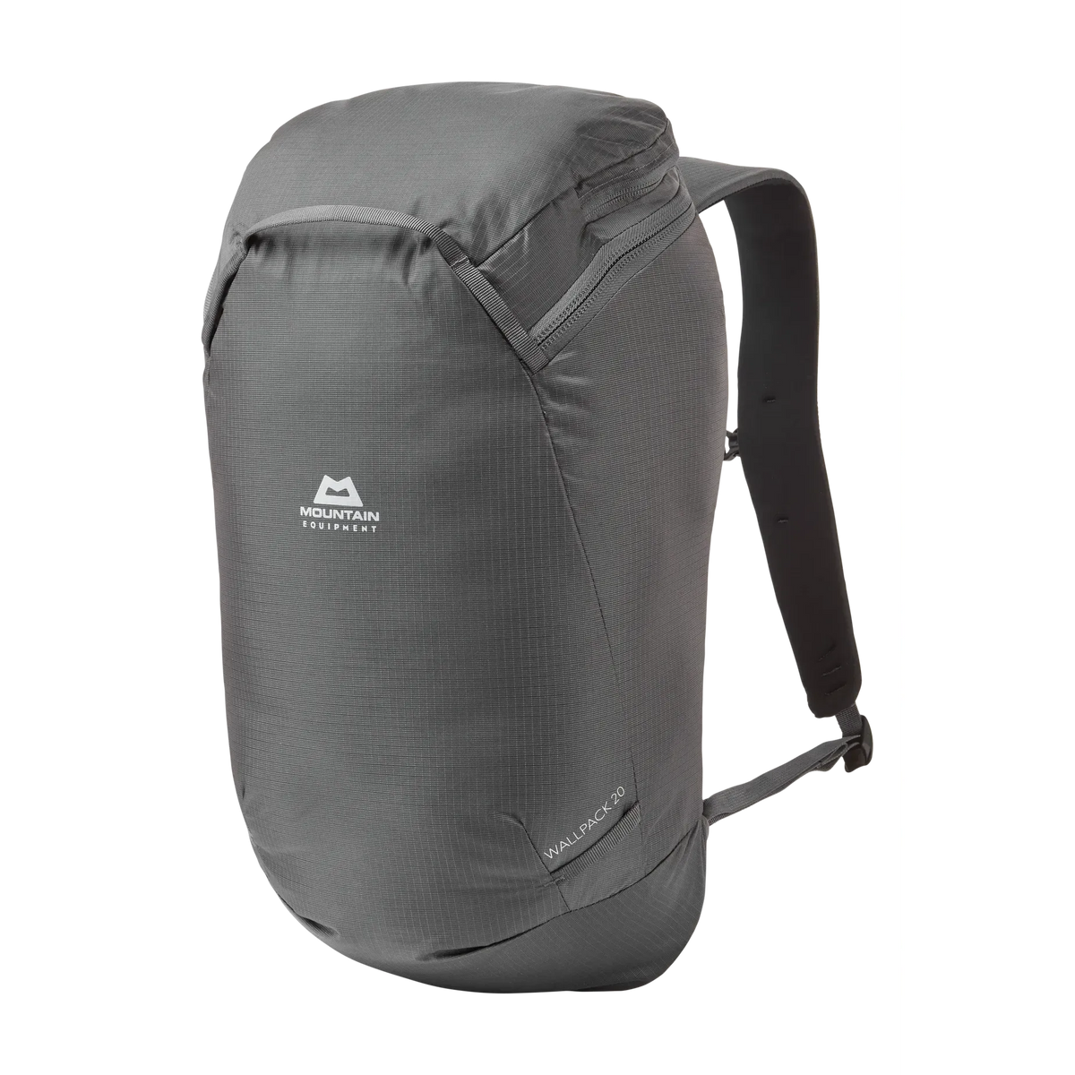 Mountain Equipment Wallpack 20 Backpack in Anvil Grey - Front Angle