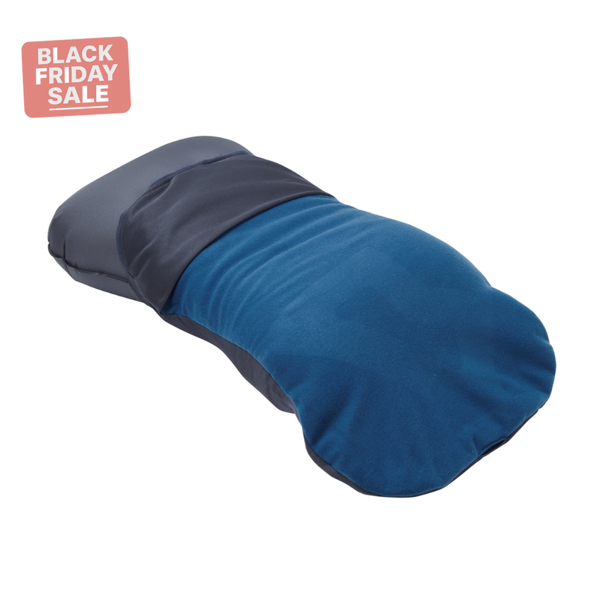 Mountain Equipment Aerostat Synthetic Pillow Outdoor Action Deep Sea Blue- pillowcase