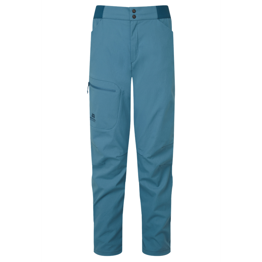 Mountain Equipment Altun Women's Pant Outdoor Action Indian Teal- Front