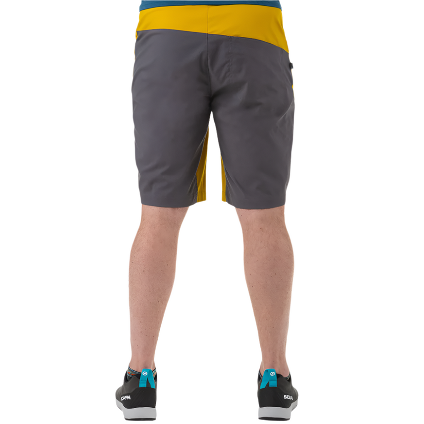 Mountain Equipment Anvil Men's Short Outdoor Action Acid/Anvil Grey- Back Fit