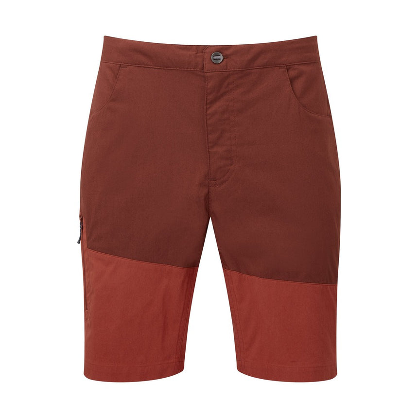 Mountain Equipment Anvil Men's Short Outdoor Action FiredBrick/RedRock- Front
