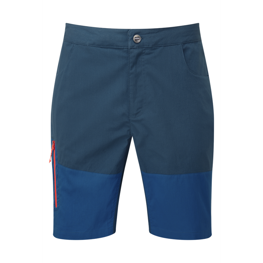 Mountain Equipment Anvil Men's Short Outdoor Action Majolica/Alto Blue- Front