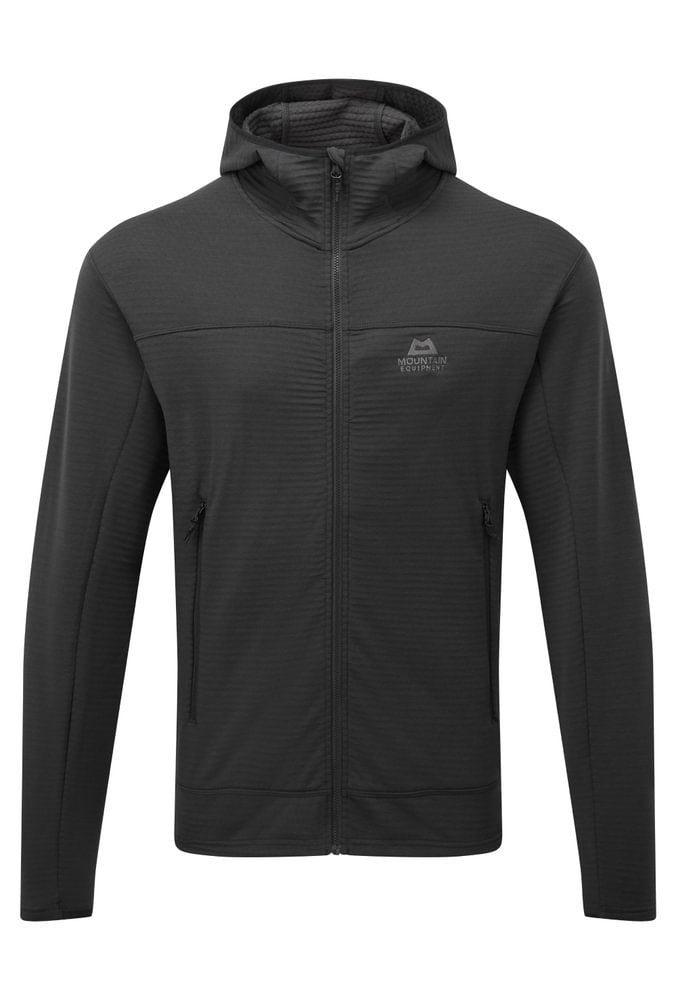 Mountain Equipment Apiro Hooded Men's Jacket Outdoor Action Black- Front