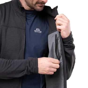 Mountain Equipment Apiro Men's Jacket Outdoor Action Black- Inner Pocket