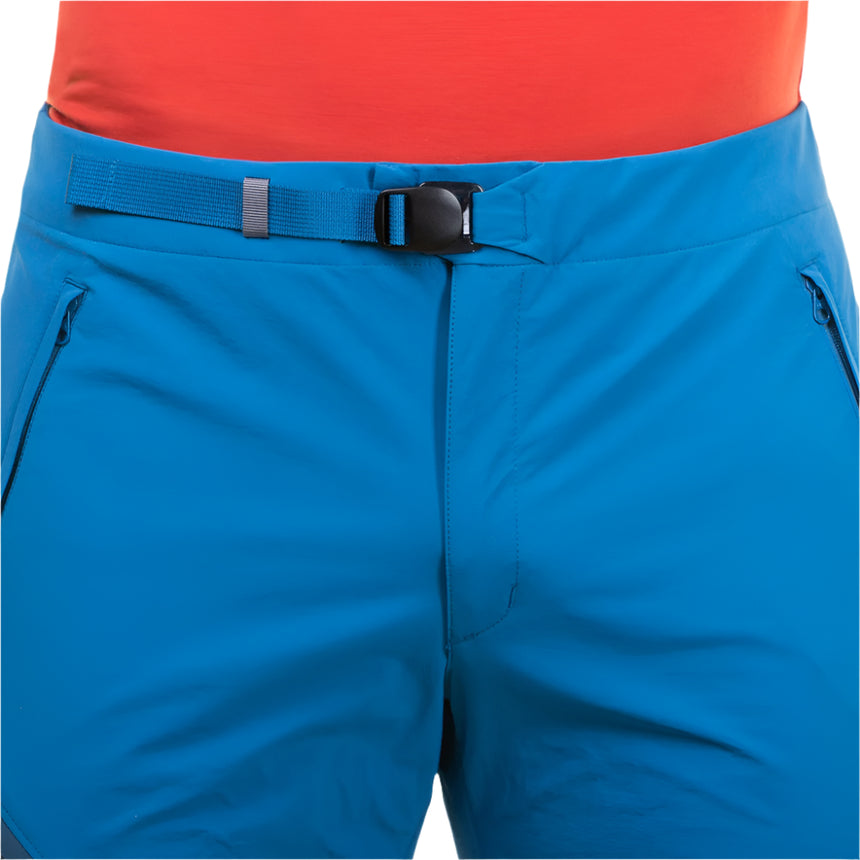 Mountain Equipment Comici Men's Pant (AC) Outdoor Action Alto/Majolica- low profile belt