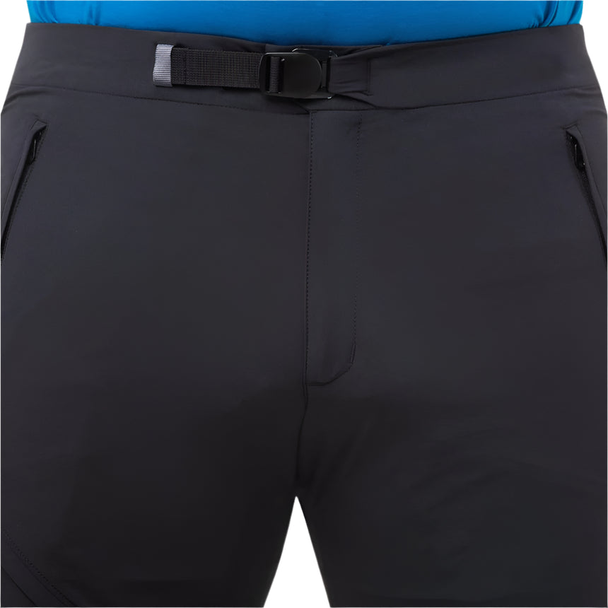 Mountain Equipment Comici Men's Pant Outdoor Action Black/Black- Integrated low profile belt