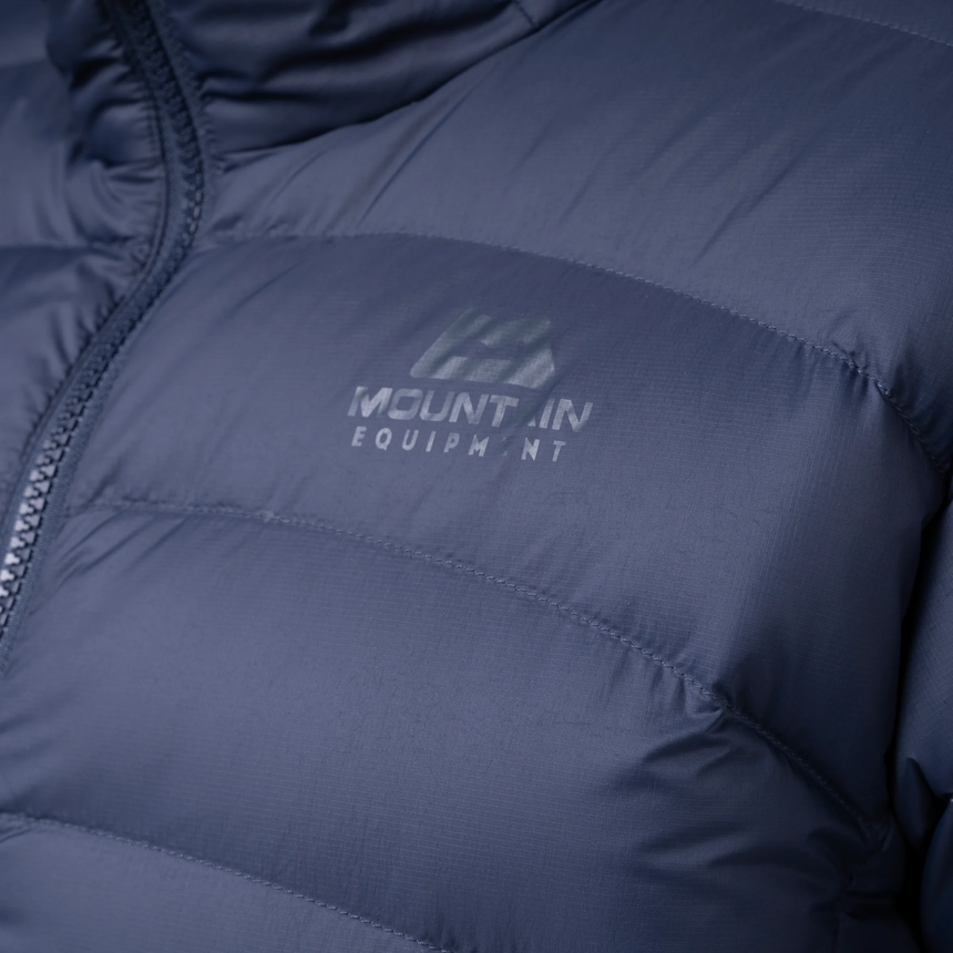 Mountain Equipment Earthrise Women's Parka Outdoor Action Cosmos- Baffles