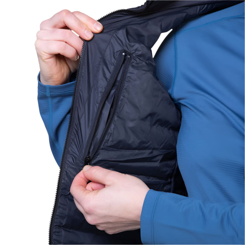 Mountain Equipment Earthrise Women's Vest Outdoor Action Black- Inner Zipped Pocket