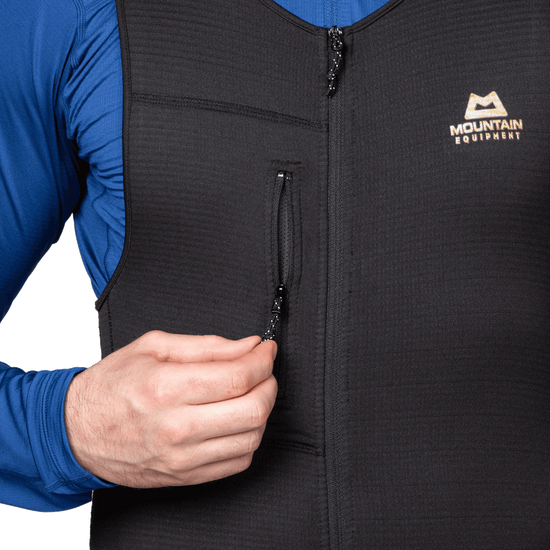 Mountain Equipment Eclipse Salopette Outdoor Action Black - Zipped Napoleon pocket