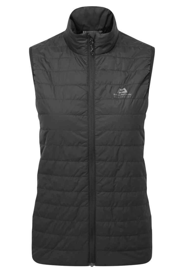 Mountain Equipment Fractal Women's Vest Outdoor Action Black- Front