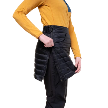Mountain Equipment Frostline Women's Skirt Outdoor Action Black- Full-length Side Zip