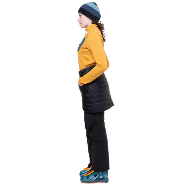 Mountain Equipment Frostline Women's Skirt Outdoor Action Black- Side Fit on Model