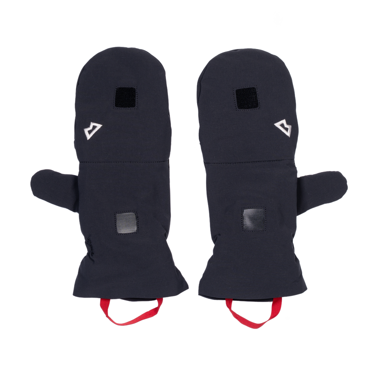Mountain Equipment G2 Alpine Combi Mitt Outdoor Action Black/Black- Back of the Hand