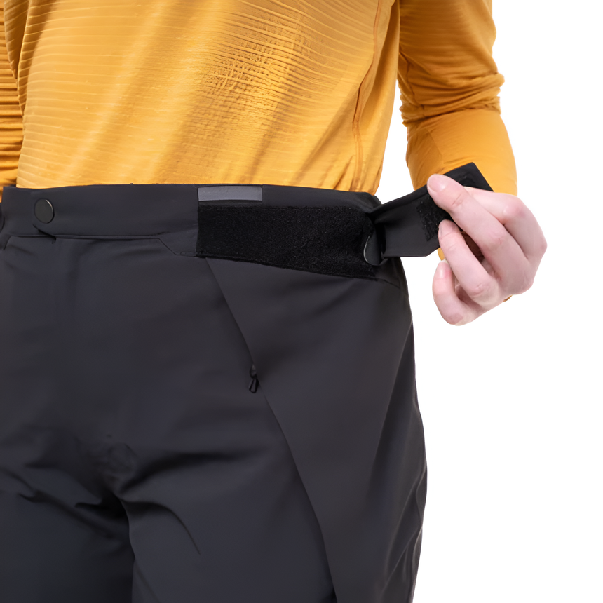 Mountain Equipment G2 Mountain Women's Pant Outdoor Action Black- Low-profile Belt