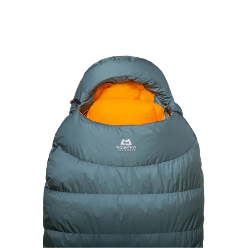 Mountain Equipment Glacier 300 Women's Sleeping Bag Outdoor Action Sage- Hood