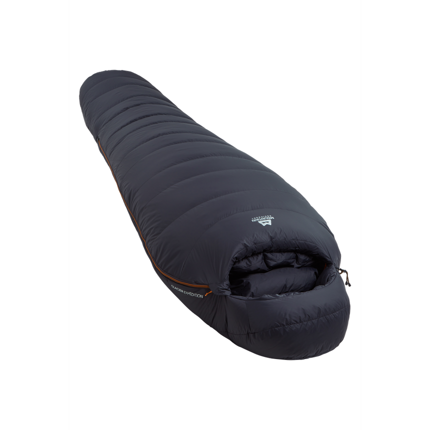 Mountain Equipment Glacier Expedition Sleeping Bag (-35°C/-31°F) Outdoor Action Obsidian- Slanted