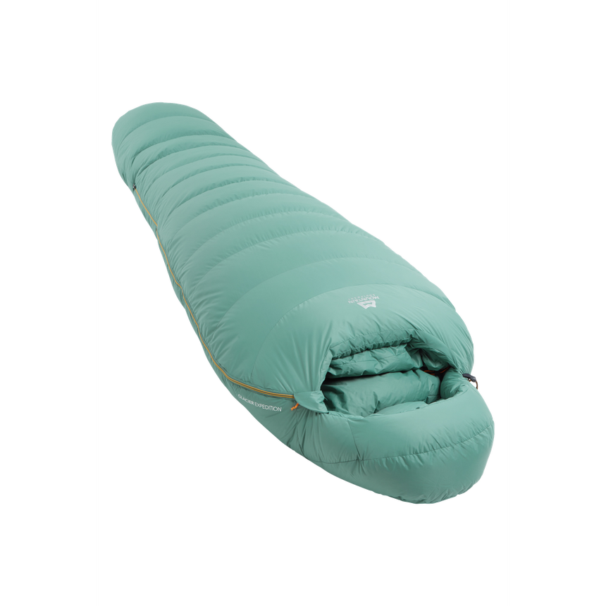 Mountain Equipment Glacier Expedition Women's Sleeping Bag Outdoor Action Sage- Slanted
