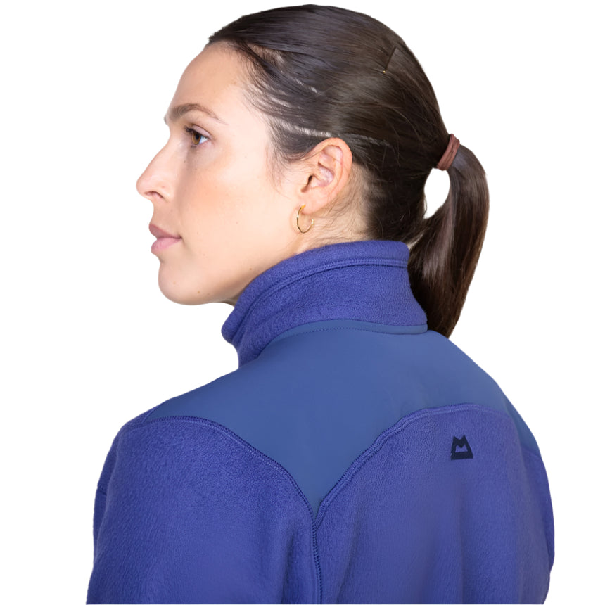 Mountain Equipment Highpile Women's Jacket Outdoor Action Amethyst/Medieval Blue- Fabric Overlay