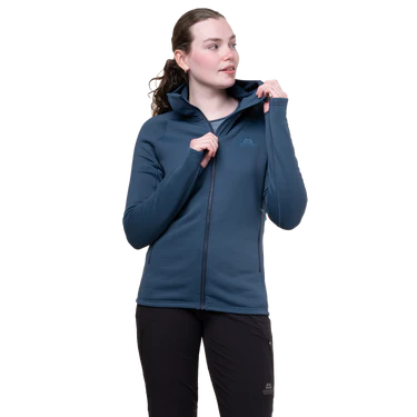 Mountain Equipment Jorasses Hooded Women's Jacket Outdoor Action Dusk- YKK® centre front zip