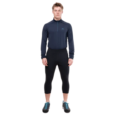 Mountain Equipment Jorasses Lite Men's 3/4 Tight Outdoor Action Black- Front Fit on Model