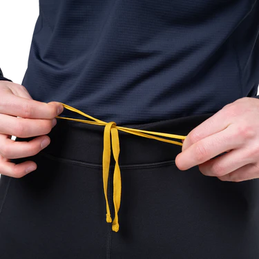 Mountain Equipment Jorasses Lite Men's 3/4 Tight Outdoor Action Black- waistband with drawcord