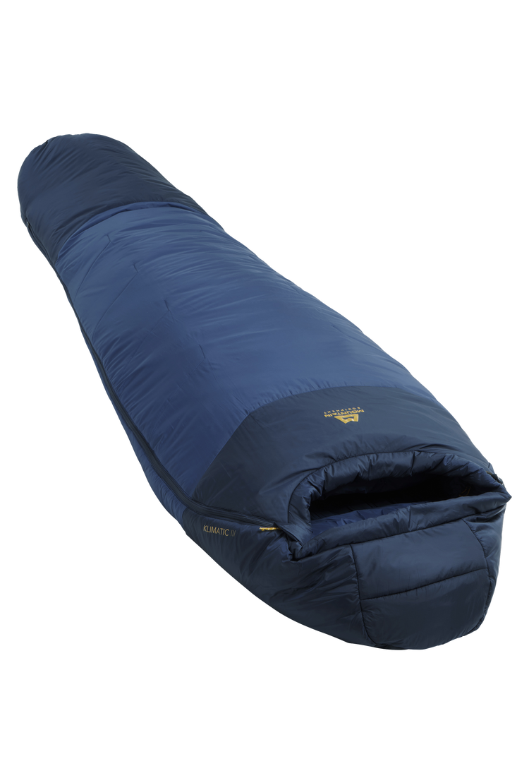 Mountain Equipment Klimatic II Sleeping Bag (-2°C/28°F) Outdoor Action Dusk- Slanted