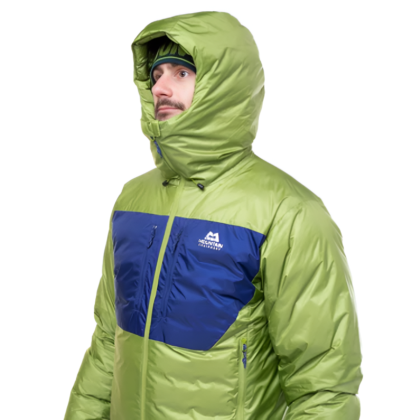 Mountain Equipment Kryos Men's Jacket Outdoor Action Cactus/Admiral-Hood