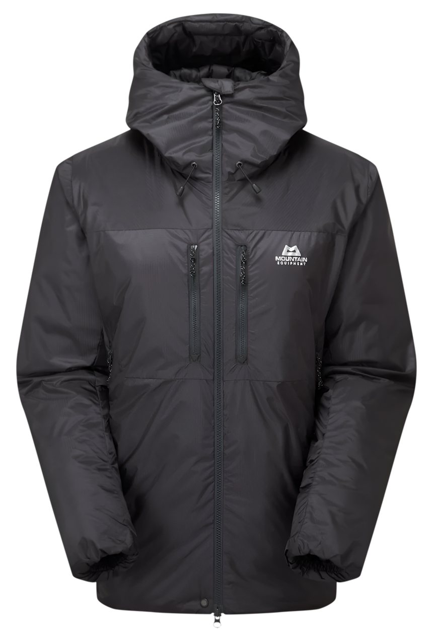 Mountain Equipment Kryos Women's Jacket Outdoor Action Obsidian- Front