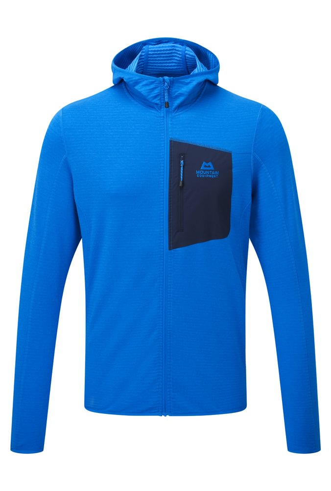 Mountain Equipment Lumiko Hooded Men's Jacket Outdoor Action Atlantic/Cosmos - Front