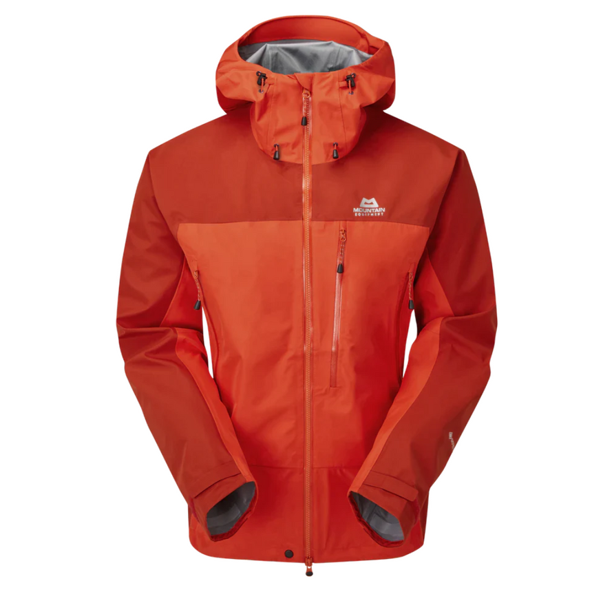Mountain Equipment Makalu GORE-TEX Jacket - Clearance Outdoor Action Magma/Bracken- Front