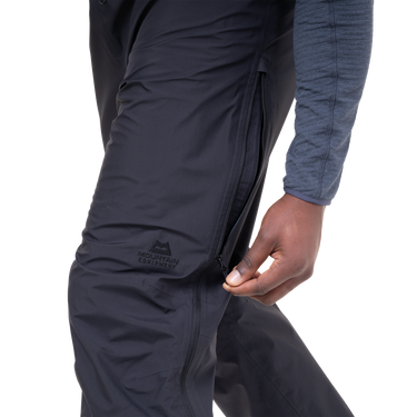 Mountain Equipment Odyssey Men's Pant Outdoor Action Black- Side Zip