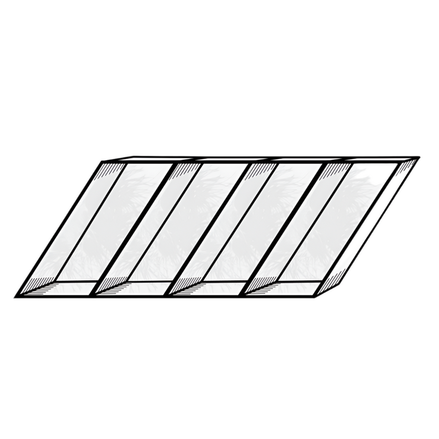 Mountain Equipment Olympus 300 Sleeping Bag Outdoor Action Admiral Blue- Slanted box-wall baffles