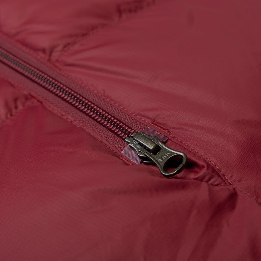 Mountain Equipment Olympus 450 Women's Sleeping Bag Outdoor Action Rhubarb- Zip